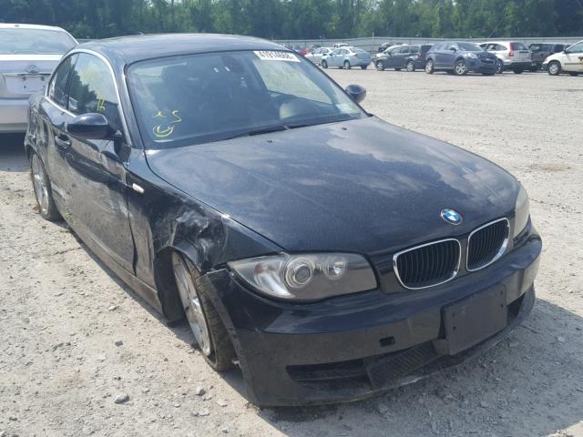 WBAUP73579VF07524 - 2009 BMW 128 I BLACK photo 1