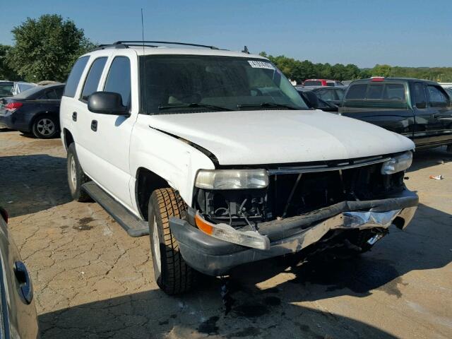 1GNEC13VX6R126355 - 2006 CHEVROLET TAHOE C150 WHITE photo 1