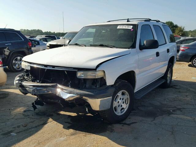 1GNEC13VX6R126355 - 2006 CHEVROLET TAHOE C150 WHITE photo 2