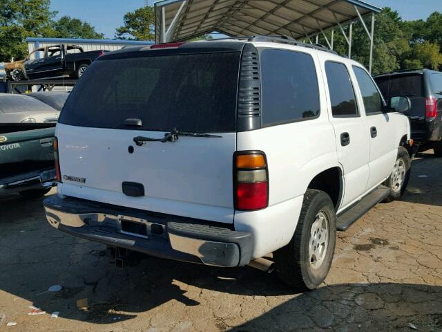 1GNEC13VX6R126355 - 2006 CHEVROLET TAHOE C150 WHITE photo 4