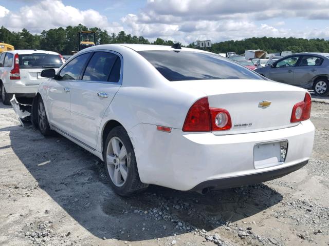 1G1ZD5EU1CF316120 - 2012 CHEVROLET MALIBU 2LT WHITE photo 3