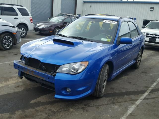 JF1GG79696G814874 - 2006 SUBARU IMPREZA WR BLUE photo 2