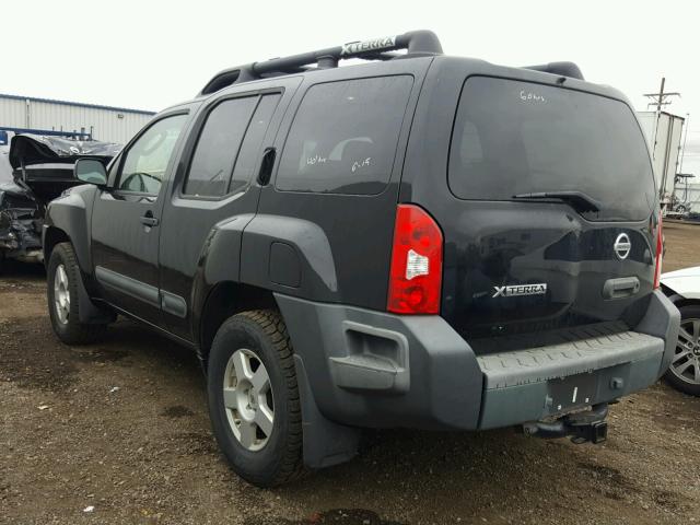 5N1AN08WX6C551005 - 2006 NISSAN XTERRA OFF BLACK photo 3