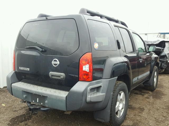 5N1AN08WX6C551005 - 2006 NISSAN XTERRA OFF BLACK photo 4