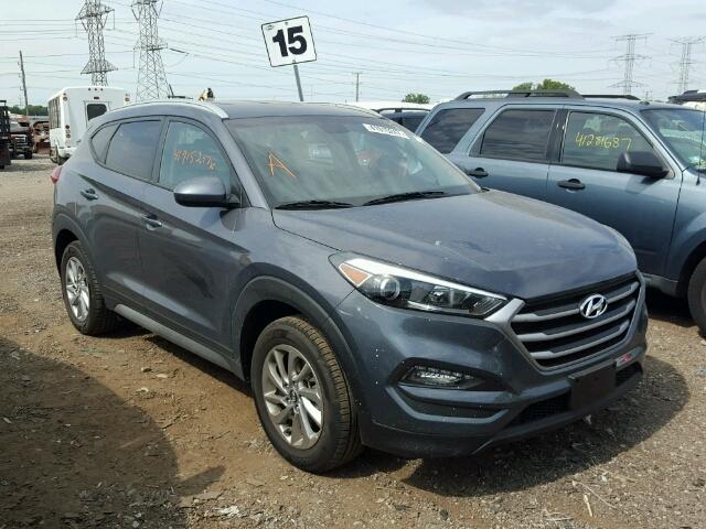 KM8J3CA48HU350197 - 2017 HYUNDAI TUCSON LIM GRAY photo 1