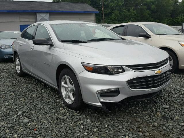 1G1ZB5STXGF296568 - 2016 CHEVROLET MALIBU LS ვერცხლისფერი ფოტო 1
