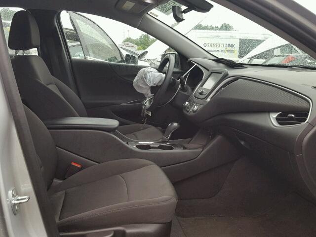 1G1ZB5STXGF296568 - 2016 CHEVROLET MALIBU LS ვერცხლისფერი ფოტო 5