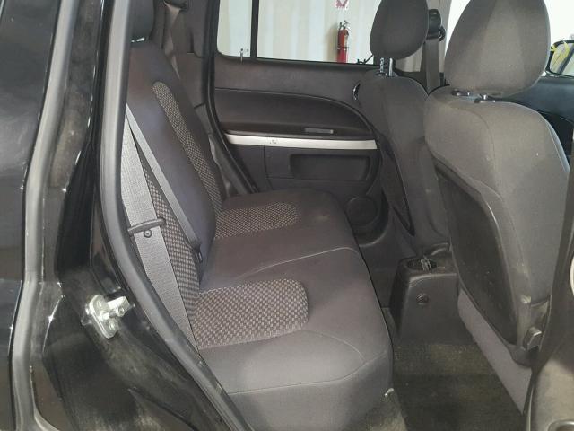 3GNDA13D68S520296 - 2008 CHEVROLET HHR LS BLACK photo 6