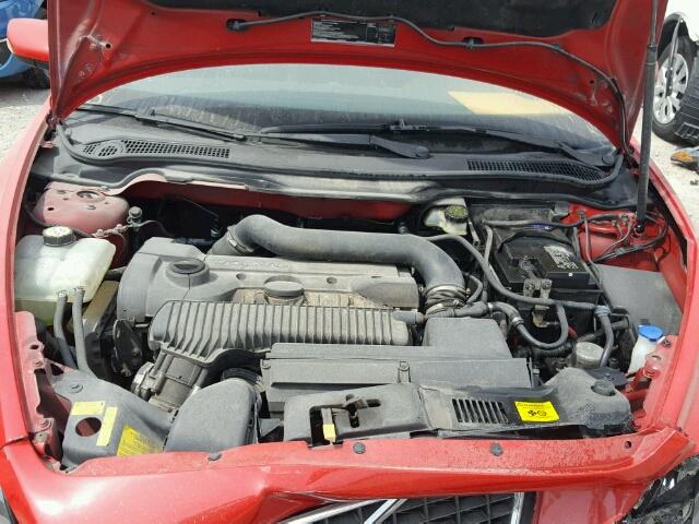 YV1MS682852051191 - 2005 VOLVO S40 T5 RED photo 7