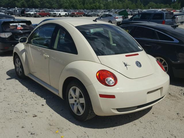 3VWRW31C07M519635 - 2007 VOLKSWAGEN NEW BEETLE 奶油色 照片 3