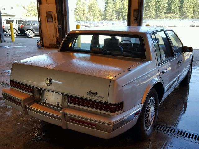 1G6KS53B2MU806212 - 1991 CADILLAC SEVILLE SILVER photo 4