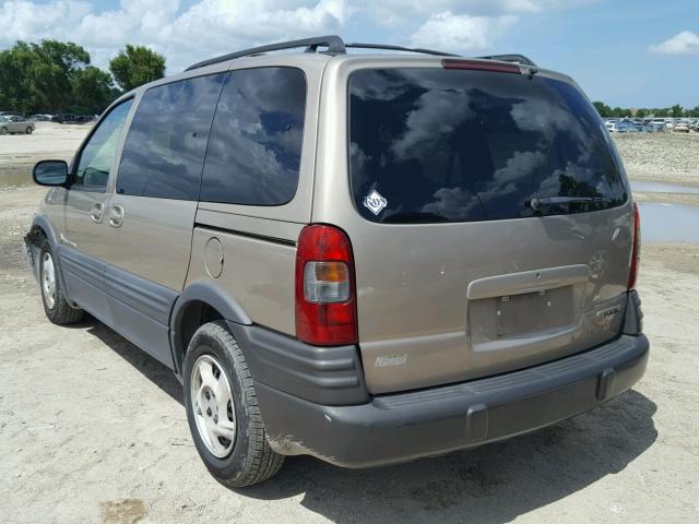 1GMDU23E42D317893 - 2002 PONTIAC MONTANA EC BROWN photo 3