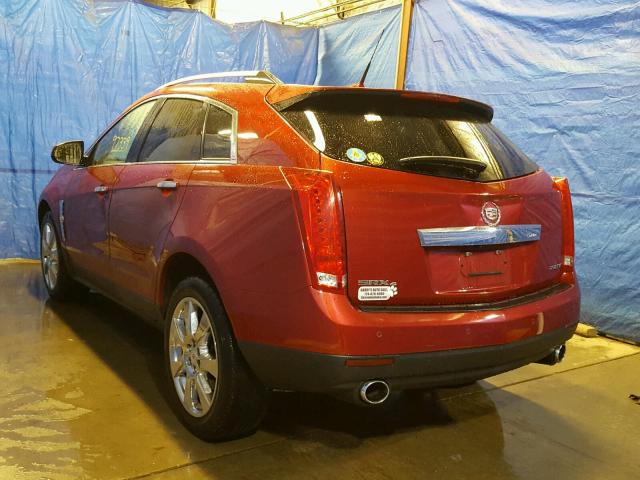 3GYFNJE45AS607349 - 2010 CADILLAC SRX PERFOR 红色 照片 3