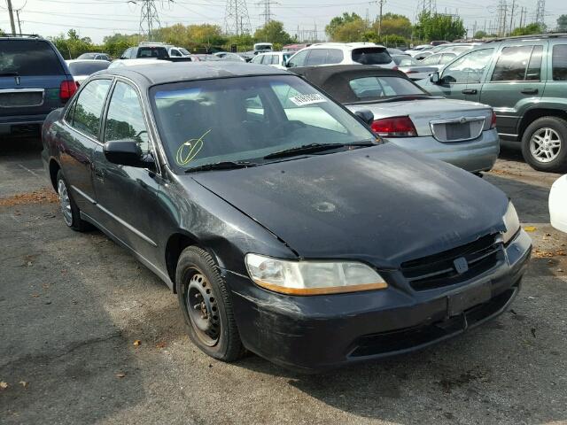 1HGCG5645XA032934 - 1999 HONDA ACCORD LX BLACK photo 1