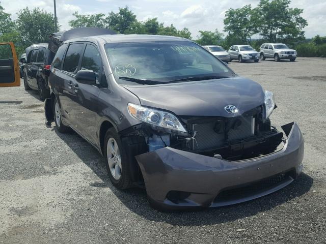 5TDZK3DC2FS655855 - 2015 TOYOTA SIENNA BAS CHARCOAL photo 1