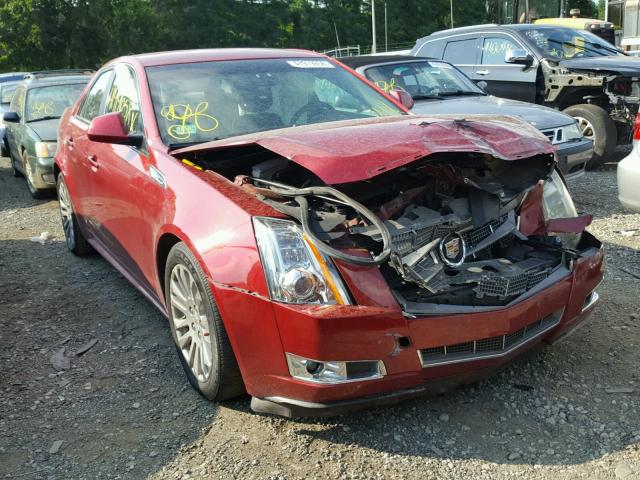 1G6DL5EV5A0118396 - 2010 CADILLAC CTS PERFOR RED photo 1