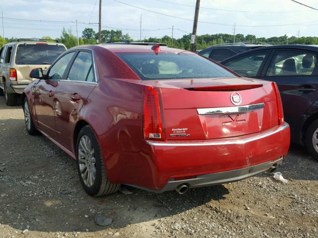 1G6DL5EV5A0118396 - 2010 CADILLAC CTS PERFOR أحمر صورة 3