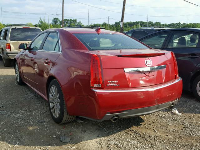 1G6DL5EV5A0118396 - 2010 CADILLAC CTS PERFOR RED photo 3