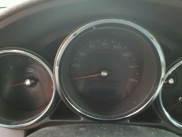 1G6DL5EV5A0118396 - 2010 CADILLAC CTS PERFOR أحمر صورة 8