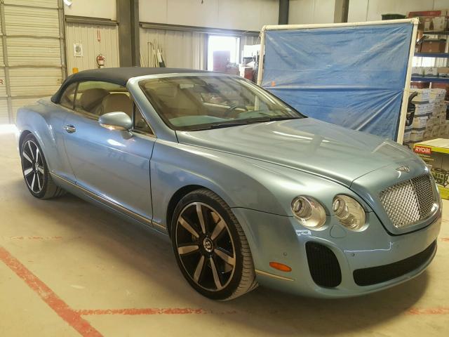 SCBDR33W18C052386 - 2008 BENTLEY CONTINENTA BLUE photo 1