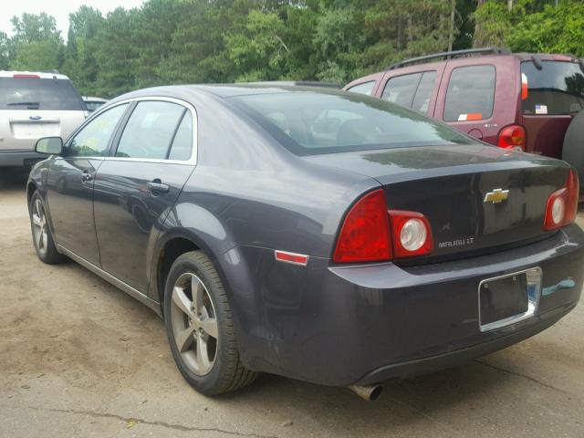 1G1ZC5E13BF123880 - 2011 CHEVROLET MALIBU 1LT 灰色 照片 3