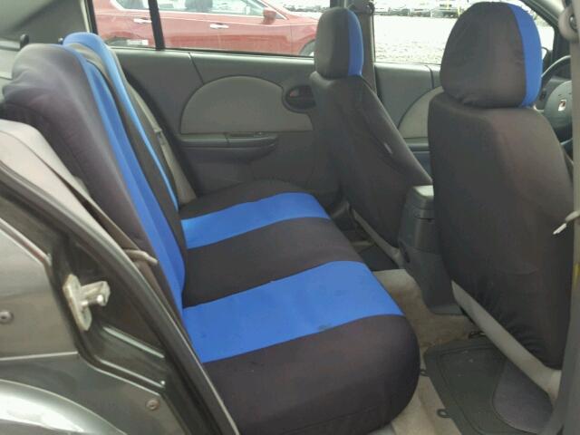 1G8AJ52F64Z147368 - 2004 SATURN ION LEVEL GRAY photo 6