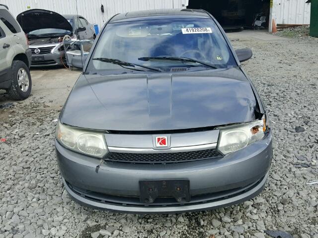 1G8AJ52F64Z147368 - 2004 SATURN ION LEVEL GRAY photo 9