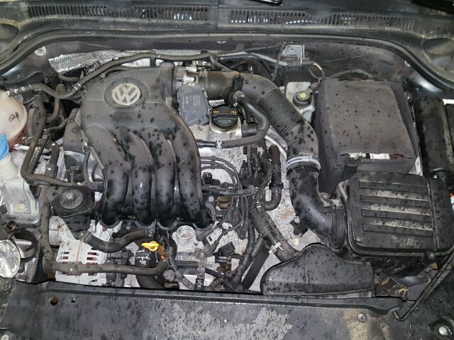 3VW2K7AJ8CM301438 - 2012 VOLKSWAGEN JETTA BASE ნაცრისფერი ფოტო 7