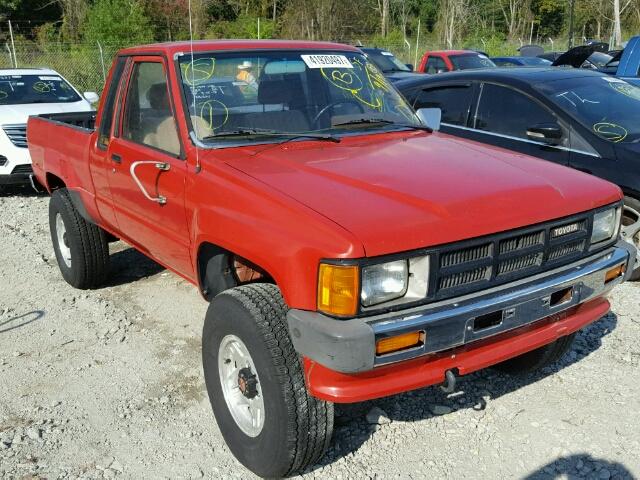 JT4RN67D5G5029365 - 1986 TOYOTA PICKUP RED photo 1