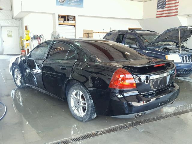 2G2WR524851141752 - 2005 PONTIAC GRAND PRIX BLACK photo 3