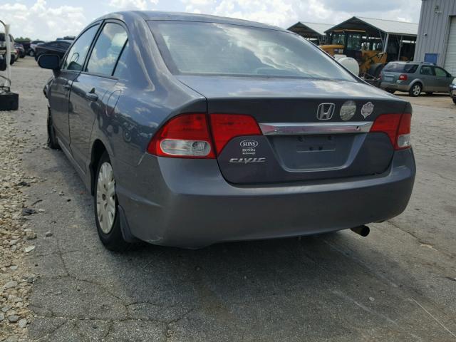 19XFA1F36AE069735 - 2010 HONDA CIVIC VP SILVER photo 3