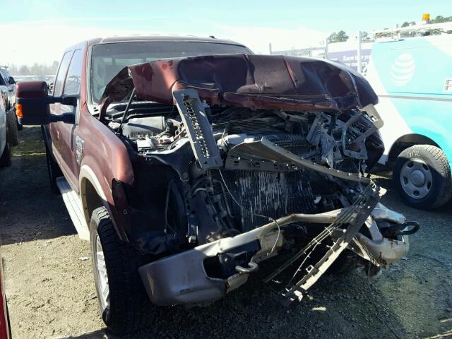 1FTSW21R48EB39093 - 2008 FORD F250 SUPER BURGUNDY photo 1