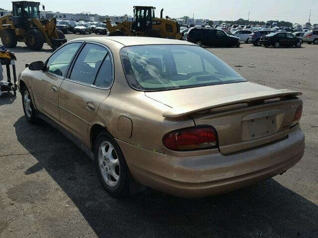 1G3WS52K3XF331548 - 1999 OLDSMOBILE INTRIGUE TAN photo 3