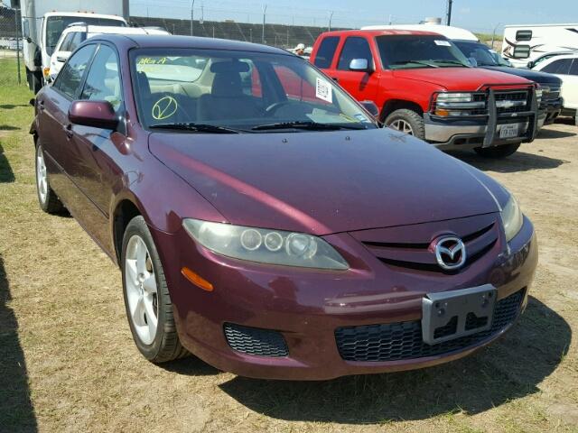 1YVHP80C475M31830 - 2007 MAZDA 6 I MAROON photo 1