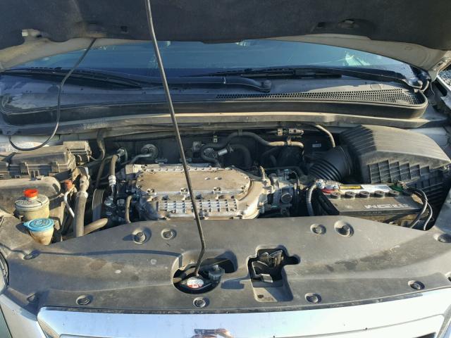 5FNRL38675B020473 - 2005 HONDA ODYSSEY SILVER photo 7