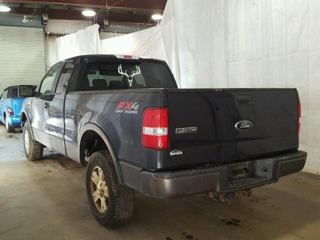 1FTPX14568FB84374 - 2008 FORD F150 BLACK photo 3