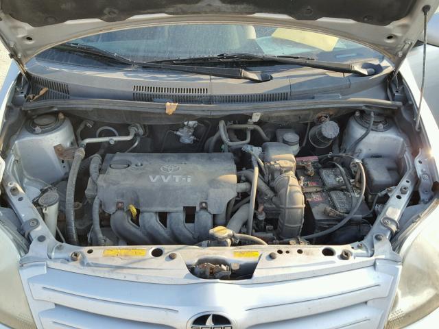 JTKKT624450102002 - 2005 TOYOTA SCION XA ვერცხლისფერი ფოტო 7