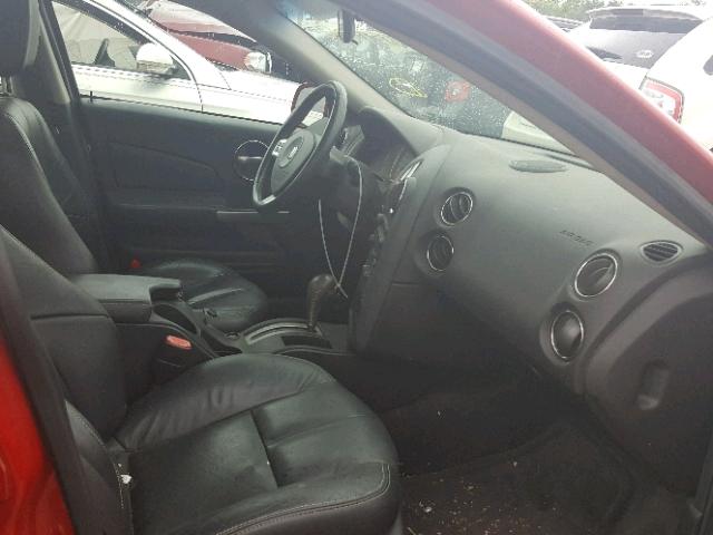 2G2WP552971220155 - 2007 PONTIAC GRAND PRIX წითელი ფოტო 5