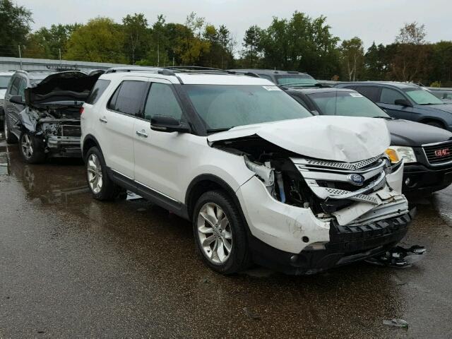 1FMHK8D88BGA25083 - 2011 FORD EXPLORER X WHITE photo 1