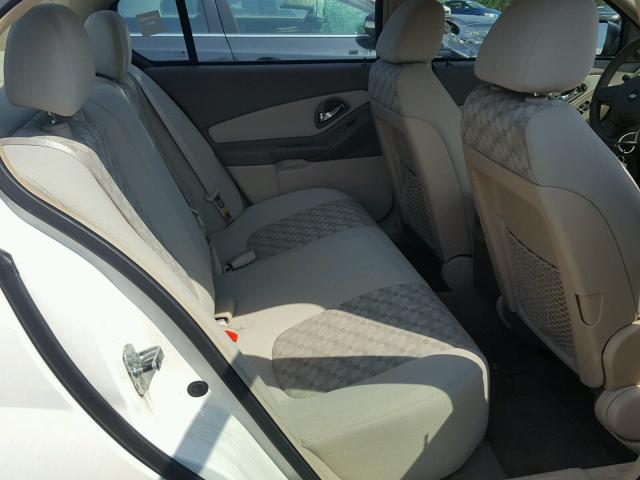 1G1ZT54884F171523 - 2004 CHEVROLET MALIBU LS Ağ foto 6