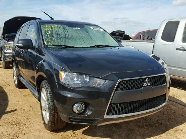 JA4JT5AXXDU001864 - 2013 MITSUBISHI OUTLANDER BLACK photo 1