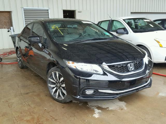 19XFB2F92FE086501 - 2015 HONDA CIVIC EXL 黑色 照片 1