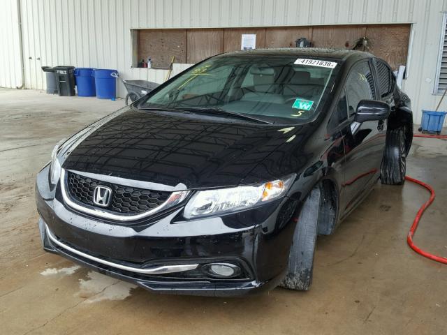 19XFB2F92FE086501 - 2015 HONDA CIVIC EXL 黑色 照片 2