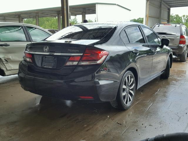 19XFB2F92FE086501 - 2015 HONDA CIVIC EXL 黑色 照片 4