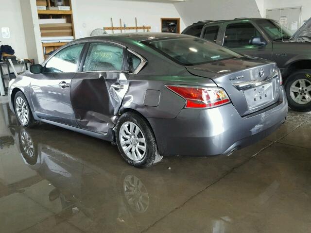 1N4AL3AP8FC441140 - 2015 NISSAN ALTIMA 2.5 GRAY photo 3