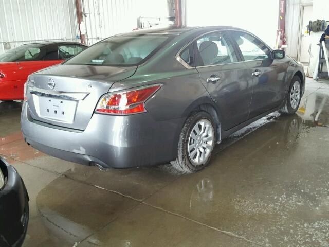 1N4AL3AP8FC441140 - 2015 NISSAN ALTIMA 2.5 GRAY photo 4