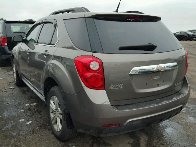 2CNALPEW2A6366578 - 2010 CHEVROLET EQUINOX GRAY photo 3