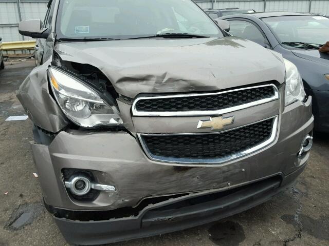 2CNALPEW2A6366578 - 2010 CHEVROLET EQUINOX GRAY photo 9