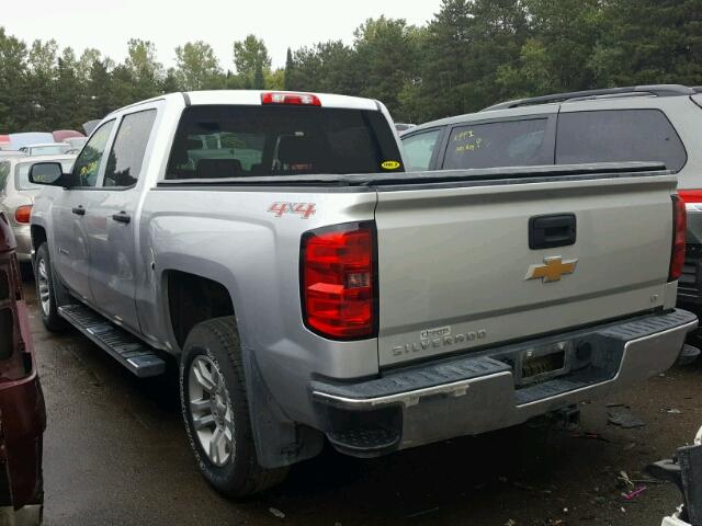 3GCUKREC7EG333432 - 2014 CHEVROLET SILVERADO SILVER photo 3