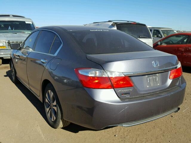 1HGCR2E3XEA280076 - 2014 HONDA ACCORD LX CHARCOAL photo 3